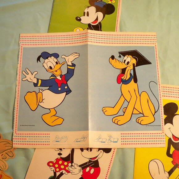 Rare *Vintage 24 Walt Disney Characters, 16 Large Wall Decoration - Picture 8 of 16